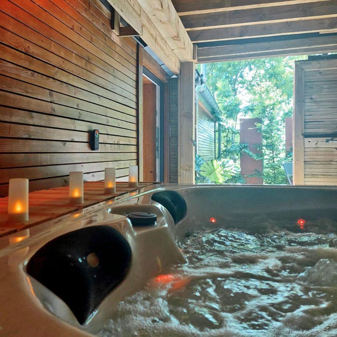 Le Spa Du Cabanon: Cabanon De Luxe Avec Spa Entierement Privatif Ай Экстерьер фото